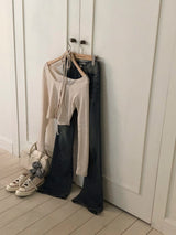 [BELLIDE MADE] Real Fit Vintage Washing Denim Bootcut Pants