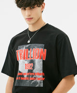 RUDDY RETRO PAPER T-SHIRT (BLACK) (6585248546934)