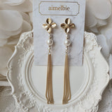 Longdrop Golden Flower Piercing