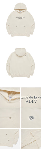 [24SS] サークルシンボルリベットフーディー CREAM