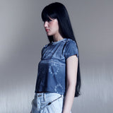 ウォーターグラフィッククロップTシャツ / WATER GRAPHIC CROP T-SHIRTS