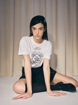 DVRK PRIVÉ ユニロゴベビーTシャツ - WHITE