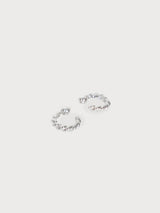 no.25シルバーピアスミディアム / no.25 earring silver medium
