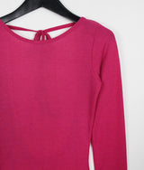 オープニングバックTシャツ / Opening back T-shirt (3color)