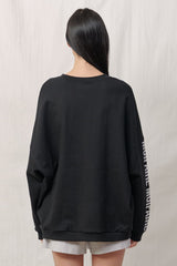  RETRO SWEATSHIRT / BLACK