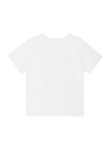 W フラワーTシャツ / T1009 W FLOWER T-SHIRT_WHITE
