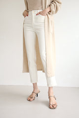 バンディングストレートパンツ / SOOTHING CREAM JEANS / BANDING STRAIGHT PANTS