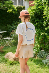 ラウンドロゴオーバーサイズTシャツ / ROUND LOGO OVERSIZED T-SHIRTS_2COLORS