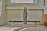 ウール Vニット/WOOL V-KNIT_GRAY