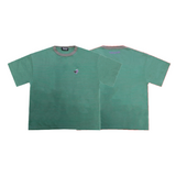 コラボレーションストライプTシャツ / PUBLUX × GRAVER - GREEN