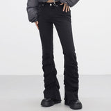 Tosco Shirring Bootcut Pants