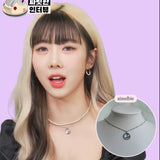 ソーラーシステムプラネットシリーズ -  ザムーンセミチョーカーネックレス / Solar System Planets Series - The Moon Semi Choker Necklace