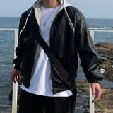 メリーディタッチャブルフーディライダージャケット / MELLY DETACHABLE HOODY RIDER JACKET(2COLOR)