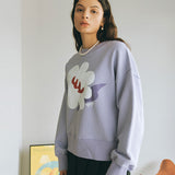 FLOWER PRINT SWEATSHIRT_L/PURPLE (EEOO1RLR01W) (6541194854518)