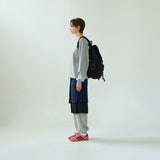 [After Pray Edition] 2-Pocket Cotton Cargo Rucksack (Black&Nickel)