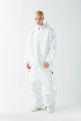 WDフューチャーリフレクティブトラックパンツ / BSR2223FWPT040 WD FUTURE REFLECTIVE TRACK PANTS WHITE