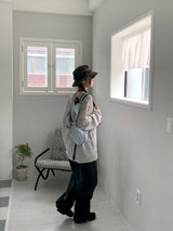 Socle Shirring Pleated Two-Way Jogger Pants