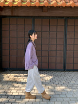 カテット ピンタックワイドトレーニングパンツ