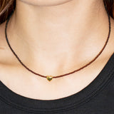 ROMANTIC NECKLACE BROWN