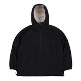 ウィンドブレーカーフーデッドリバーシブルジャケット/BSR2223FWJK036 TWAN WINDBREAKER HOODED REVERSIBLE JACKET CREAM/BLACK