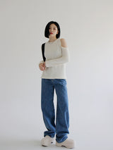 ブリーズスリットニット / Breeze slit knit (3color)
