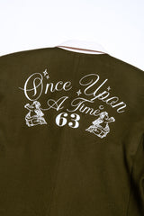 Olive Green Sleeve Layered Jacket (6635881758838)