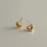 ハートフックピアス / heart hook earring