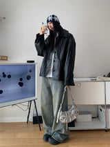 French rider boxy jacket