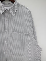 オックスストイプシャツ / Ox Stripe Shirt (3color)