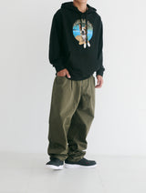 ラッキースペースパーカー / BSR2223FWPO054 LUCKY SPACE HOODIE BLACK