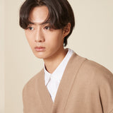 BASIC KNIT CARDIGAN_MOCHA (6610802540662)