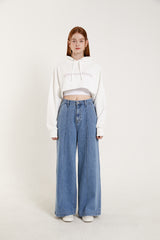 クロップドフーディー/CROPPED HOODIE