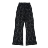 デニムニットブロッキングパンツ / Denim Knit Blocking Pants [BLACK](Copy) (6674495799414)