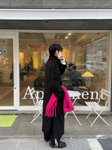 Warm tassel muffler