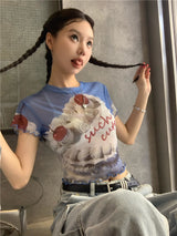 チェリーケーキ半袖Tシャツ