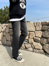ブラッシュセミデニムパンツ/BRUSH SEMI DENIM PANTS(4COLOR)