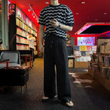 クーリングアイスツータックバンディングワイドパンツ / LMN Cooling Ice Two Tuck Banding Wide Pants (4 colors)