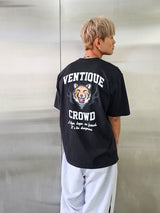 タイガーTシャツ/VENTIQUE Tiger T-shirt 5color