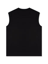UNISEX オーバーフィットシングルジャージサークルロゴバルポプリントノースリーブ(FCD2TS609M)