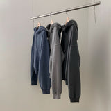 [BELLIDE MADE] Vintage Pigment Crop Hoodie