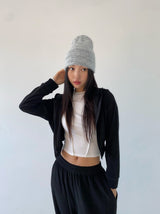 Chewing halter slit tee