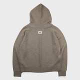 MINIMAL RAGLAN KNIT HOODIE (TANBEIGE) (6675324862582)