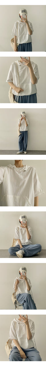 Wins Nylon String Cropped Vest