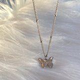 Clueny butterfly necklace (6657679884406)