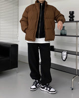 ミニマルデイリーショートパデッドジャケット / [Unisex] Minimal Daily Short Padded Jacket (11 colors)