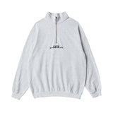 アノラックスウェット/ANORAK SWEAT SHIRT-WHITE MELANGE
