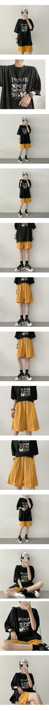 インシジョンピンタックベンダブルショーツ