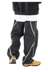 オブリークMSジッパーデニム/OBLIQUE MS ZIPPER DENIM