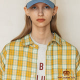 GHCウェスタンシャツ/GHC WESTERN SHIRT_YELLOW CHECK
