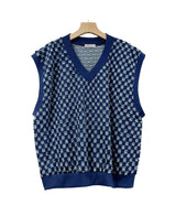 パンチングシャイロデニムベスト(3 color) (6674994462838)